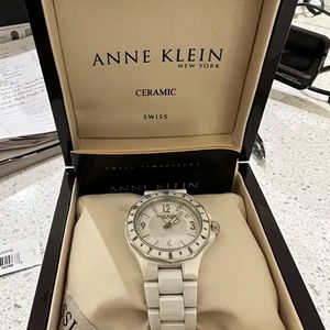 New Anne Klein ceramic watch